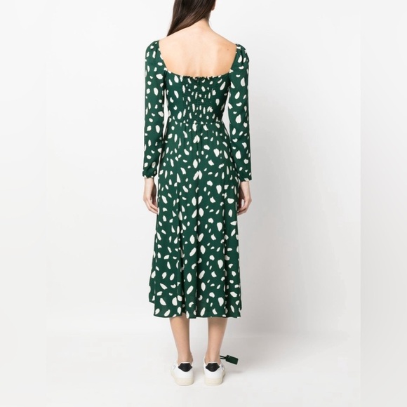 Reformation Sigmund paint-splatter midi dress (98% New) - Picture 3 of 5